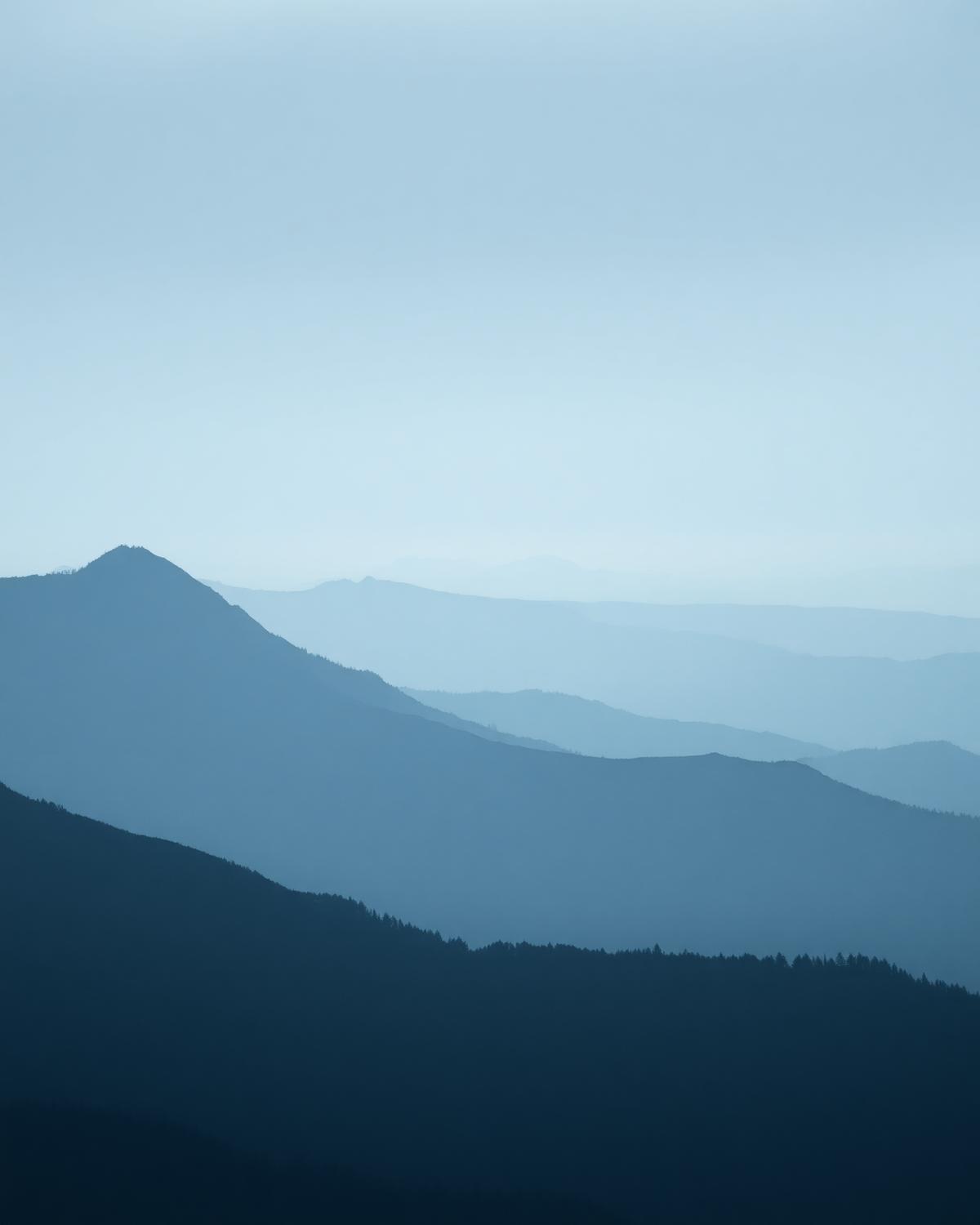 Blue Hour, Cascades