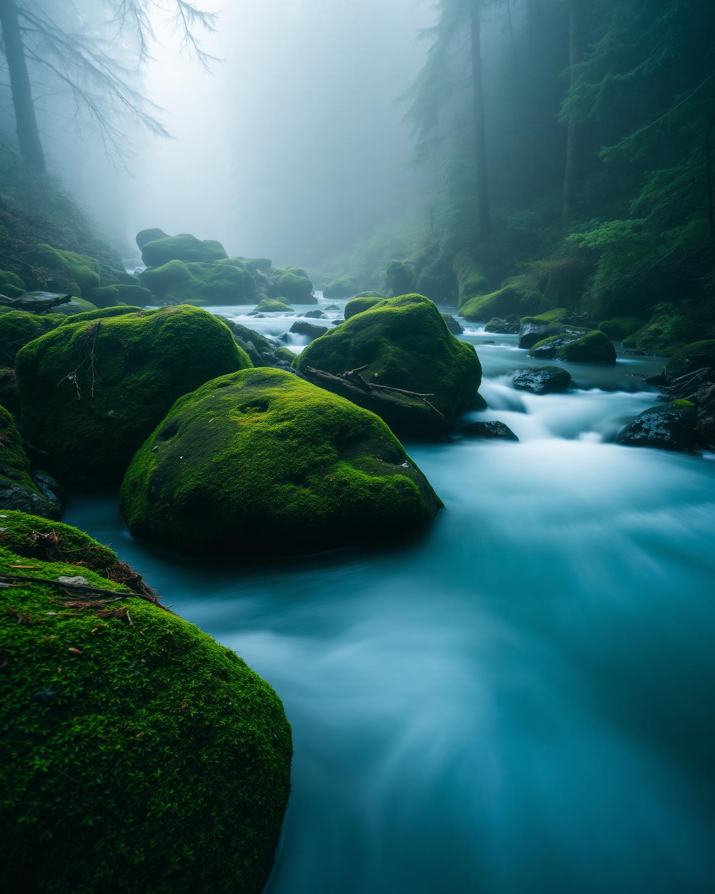 River, Long Exposure