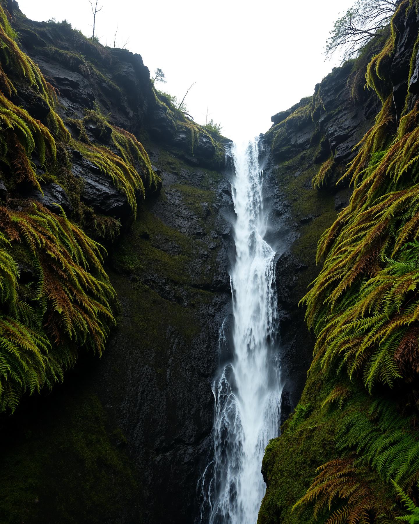 Waterfall in the Pacific Northwest